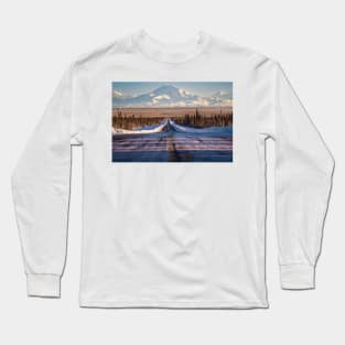 Mt. Drum in Alaska Long Sleeve T-Shirt